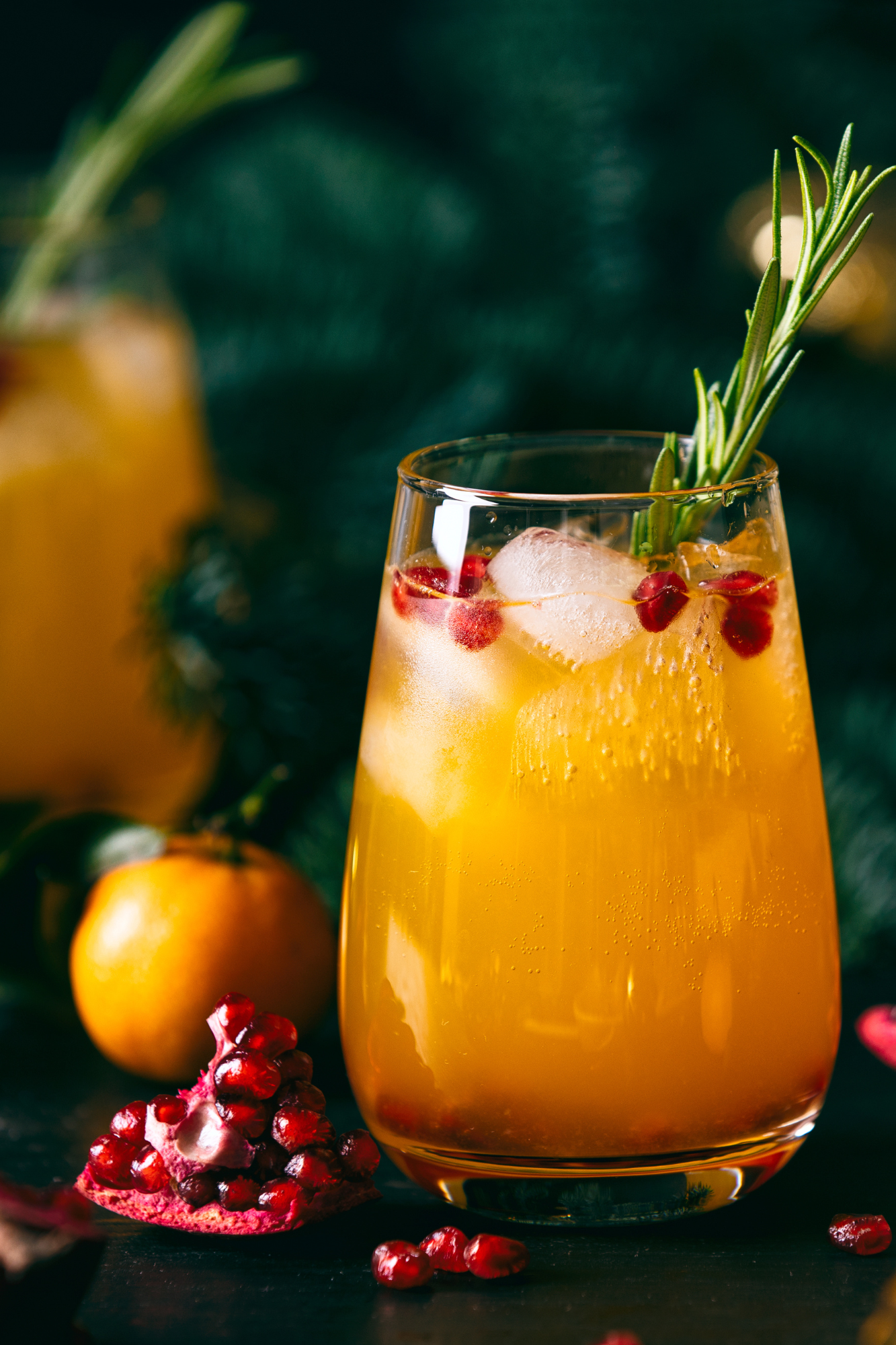 Ünnepi Narancsos-Gránátalmás Frissítő